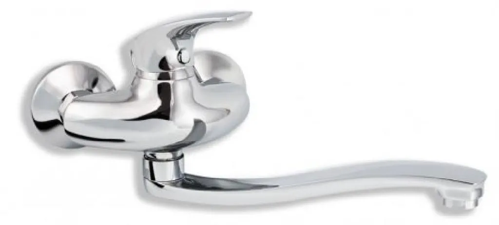 Metalia 57 Novaservis 57074,0 - Miscelatore Lavabo Parete Cromato