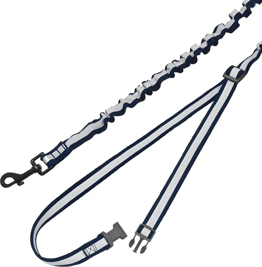 Guinzaglio Ammortizzato Nobby Elastic Blu L: Corsa Sicura col tuo Cane