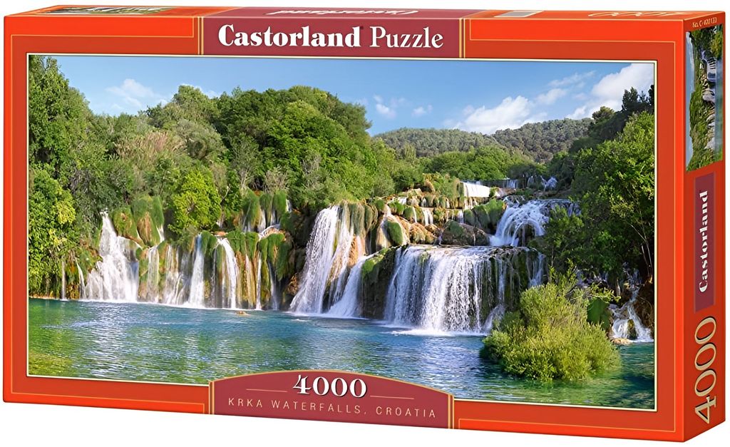 Castorland Krka Waterfalls, Croatia 4000 pcs, 4000 Produktbild 