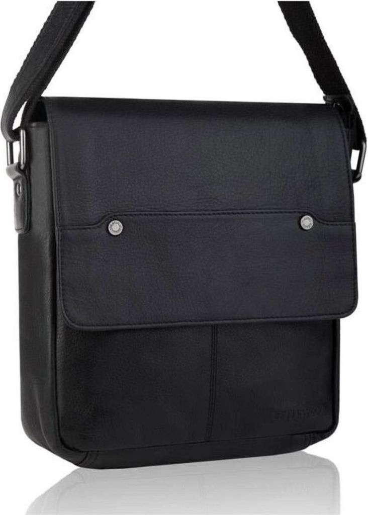 TBS-307 BLACK VINTAGE Herrentasche
