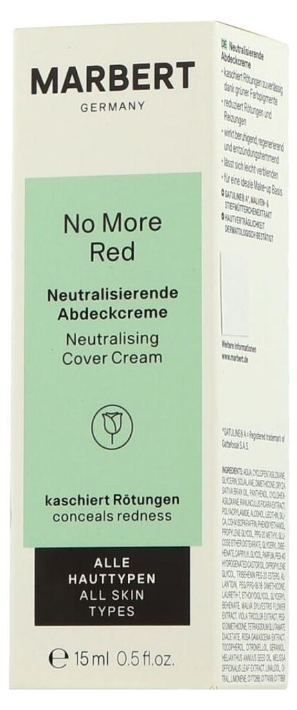 Neutralizujący krem kryjący Marbert No More Red (15 ml) Zdjęcie produktu 