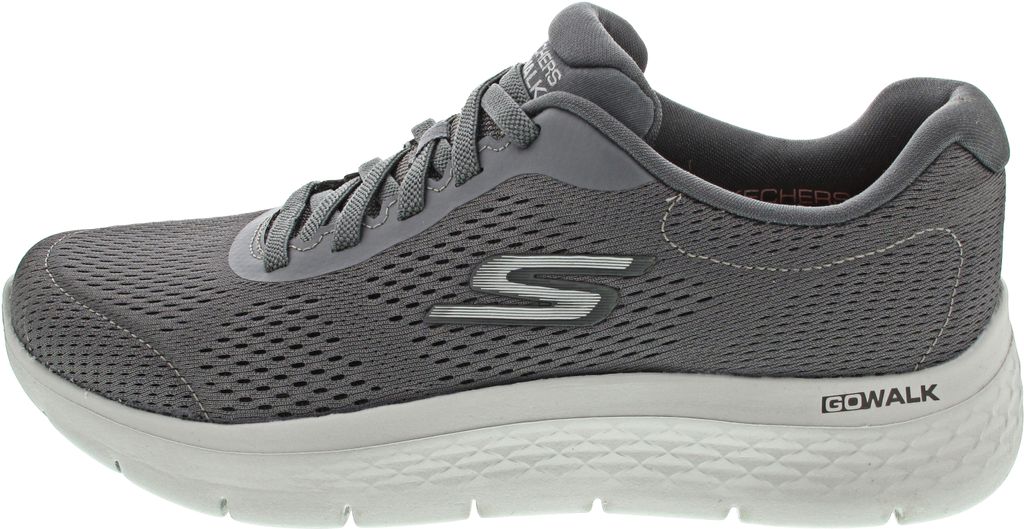Skechers Go Walk Flex Herren Sneaker low in Grau, Größe 45
