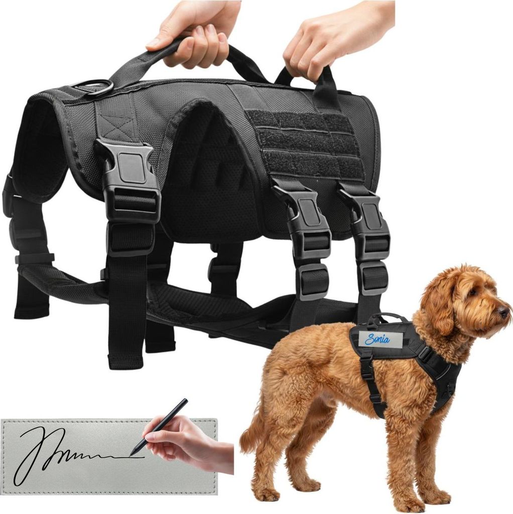 Wobell | Pettorina da passeggio per cani con maniglie Immagine del prodotto 