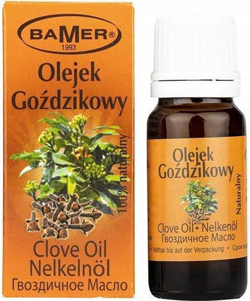 BAMER | Duftöl in Glasflasche 7 ml – Nelkenduft – Raumduft Produktbild 