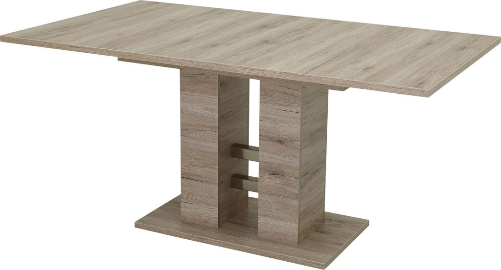 Esstisch Esszimmertisch 140 - 220 cm ausziehbar San Remo Eiche - HELENA - Die Möbelfundgrube