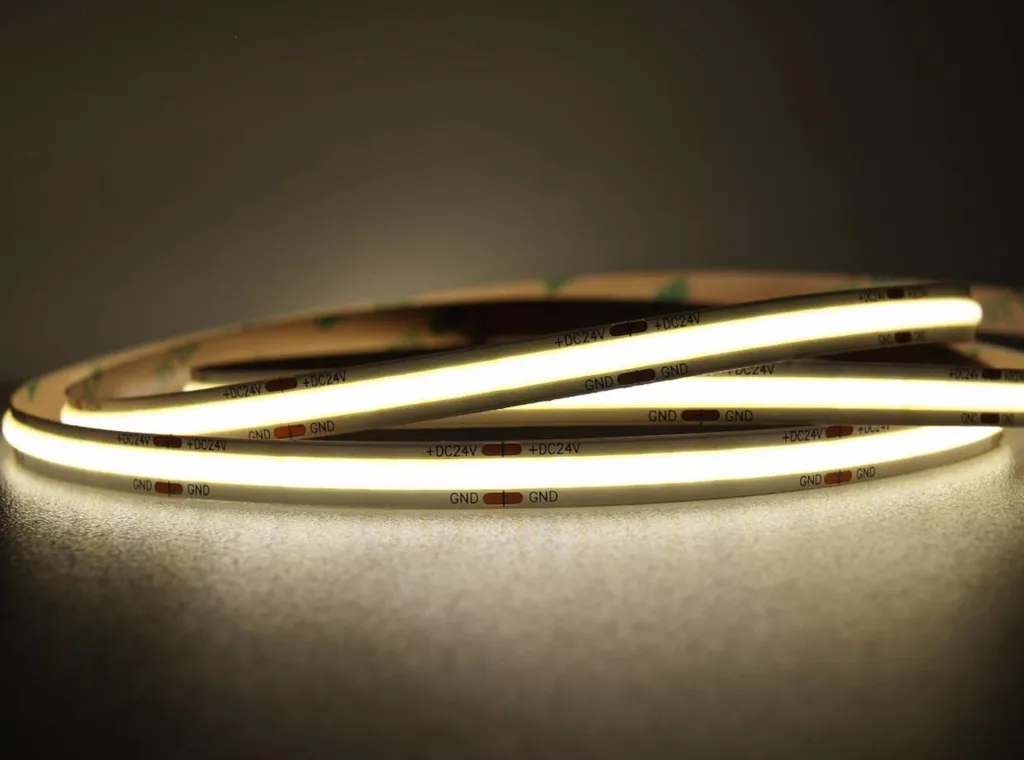 Bande LED COB CRI > 90 Blanc Neutre 4000K pour Rendu Couleur Réel