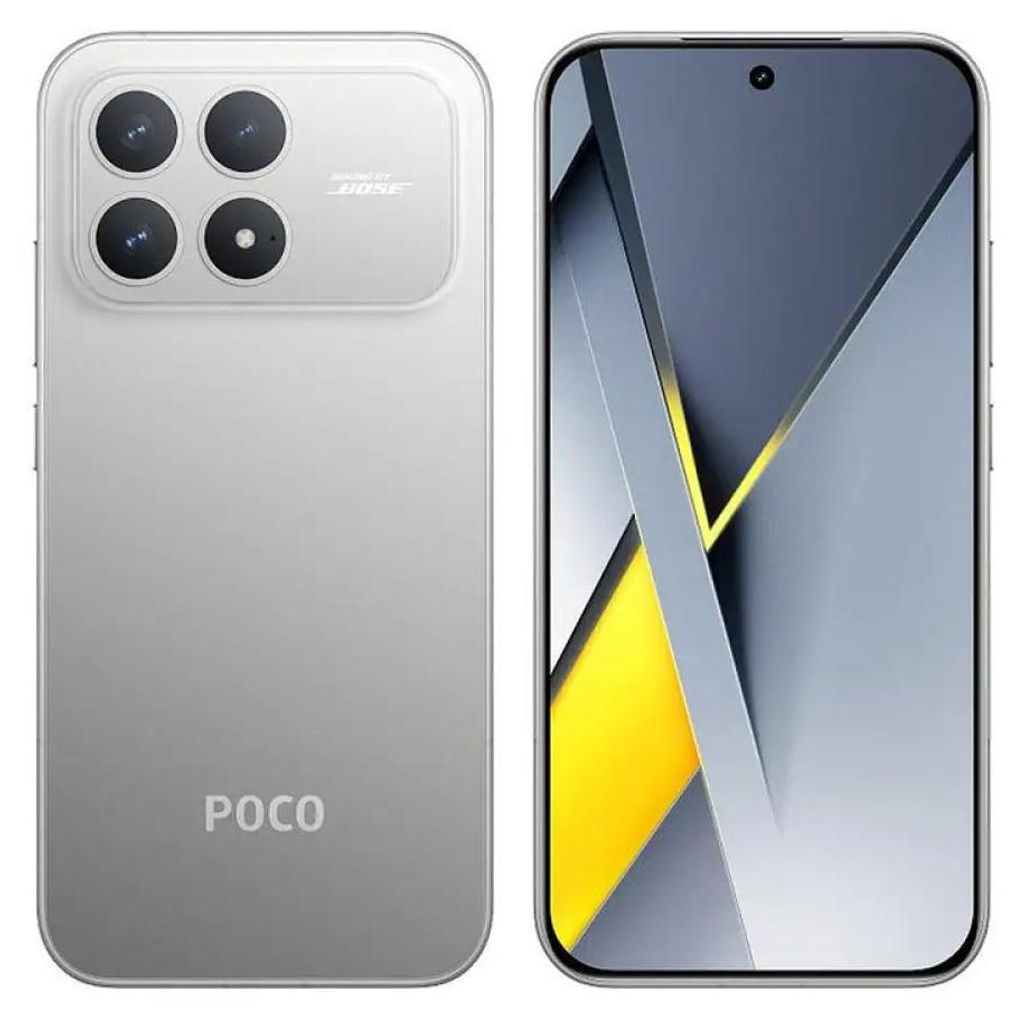 Xiaomi Poco F8 Pro 256GB, 12GB RAM, Titanium Silver Produktbild 