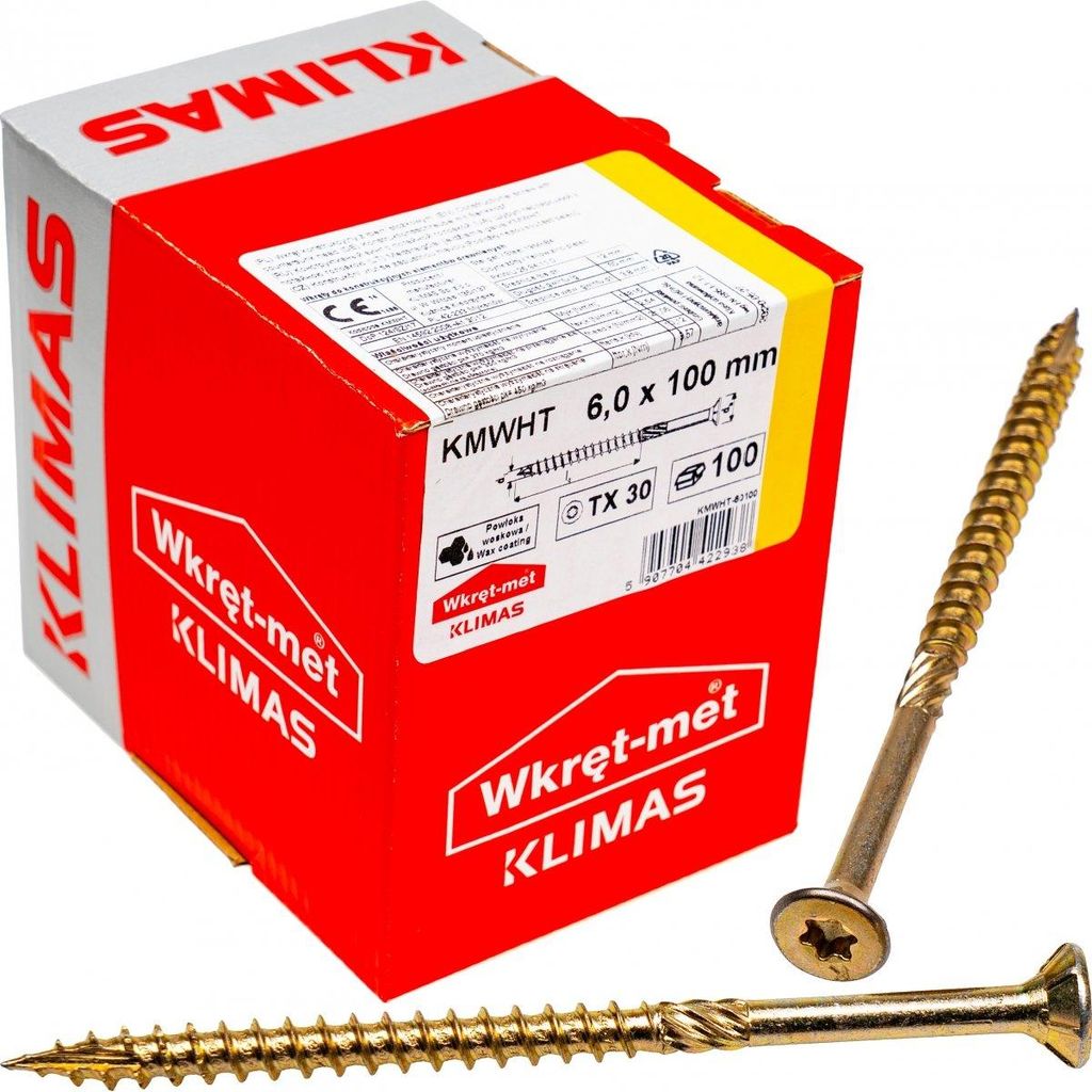 Vis pour la construction en bois tête fraisée avec Image du produit 