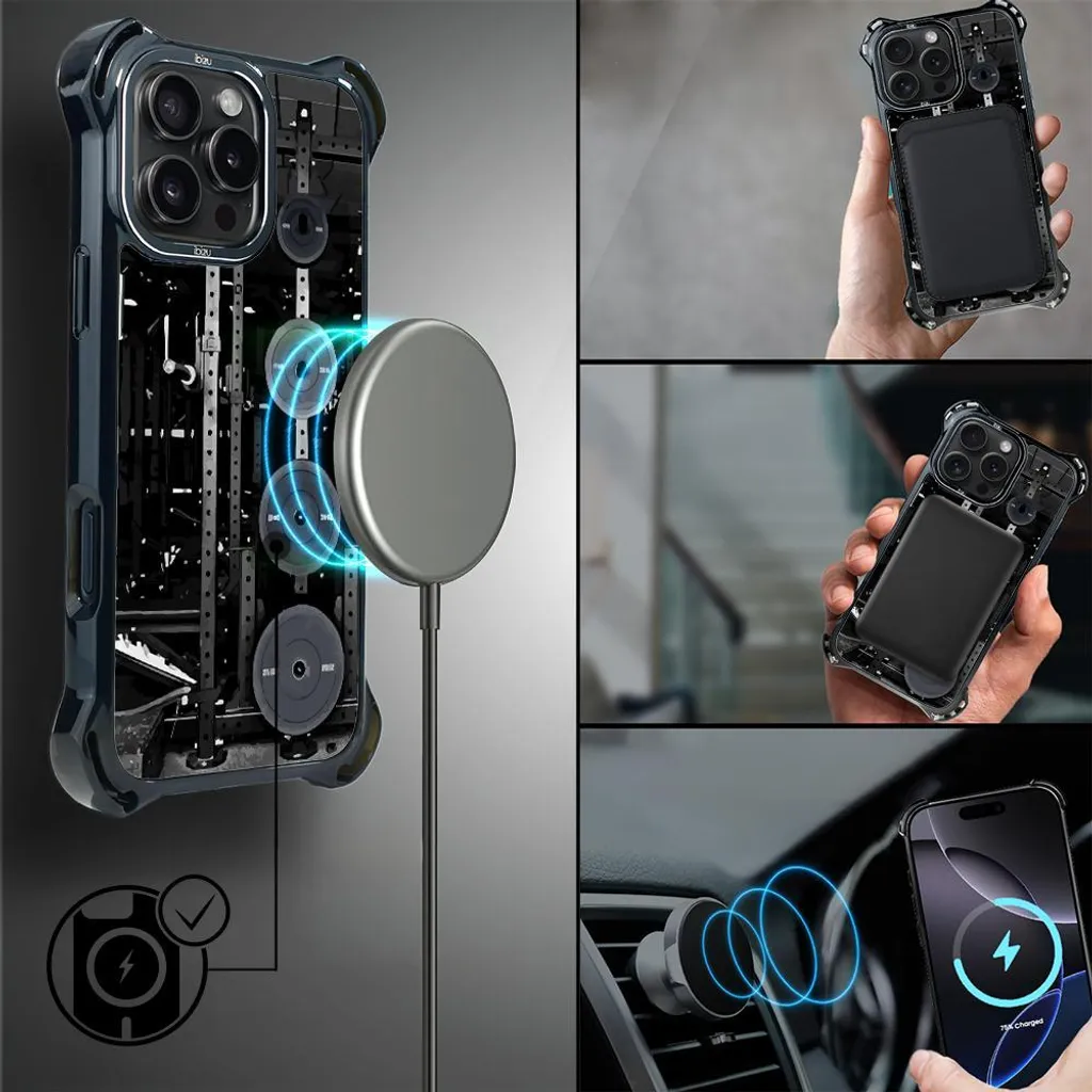 Coque iPhone 16 Pro Max Anti-Chute MagSafe IBIZU DropGuard Ultra Robuste - 8