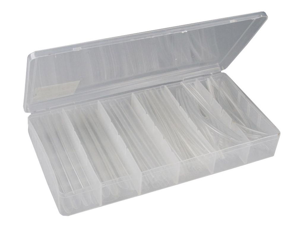 Schrumpfschlauch-Sortiment 100-teilig in praktischer Box Produktbild 