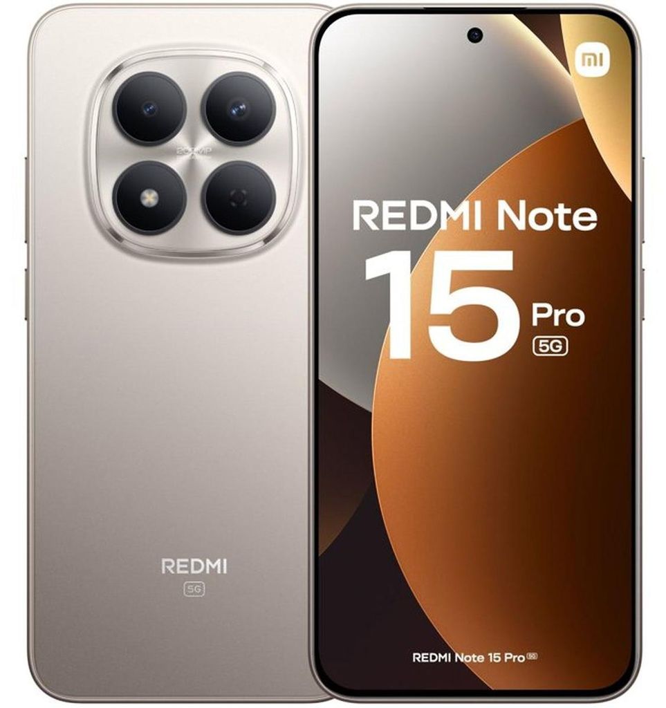Xiaomi Redmi Note 15 Pro 5G 8Gb 256Gb 6.83" Titani Imagen del producto 