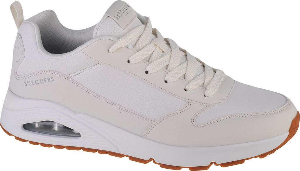Skechers Uno-Hideaway 232152-WHT, Sneaker, Herren, Weiß,