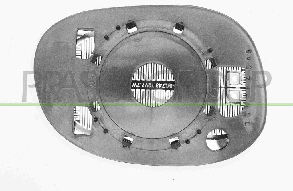 PRASCO CI3047515 - OE 8151GE Außenspiegelglas, links für C2 (JM)