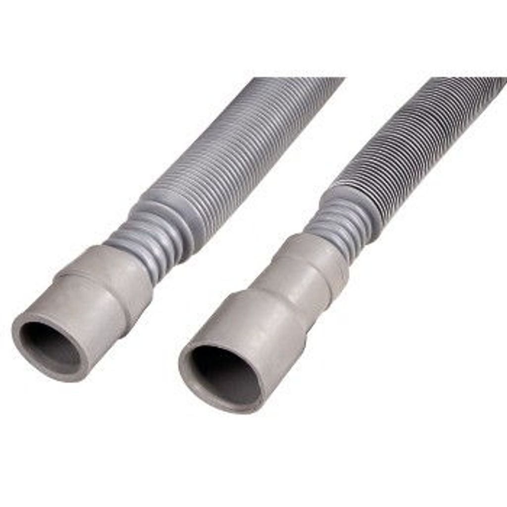 Ablaufschlauch für Waschmaschinen, Geschirrspüler, 1,2-4 m, 1 St./Polyb. (00110956)