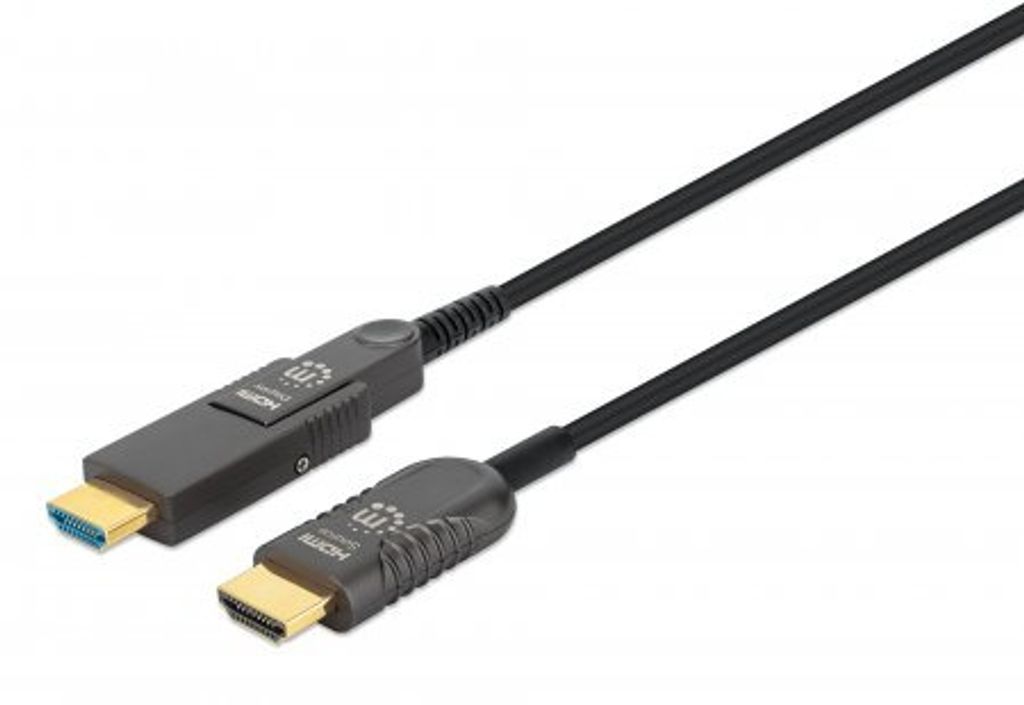 Manhattan HDMI to Micro HDMI Plenum-Rated Cable, 4K@60Hz (Premium High Speed)
