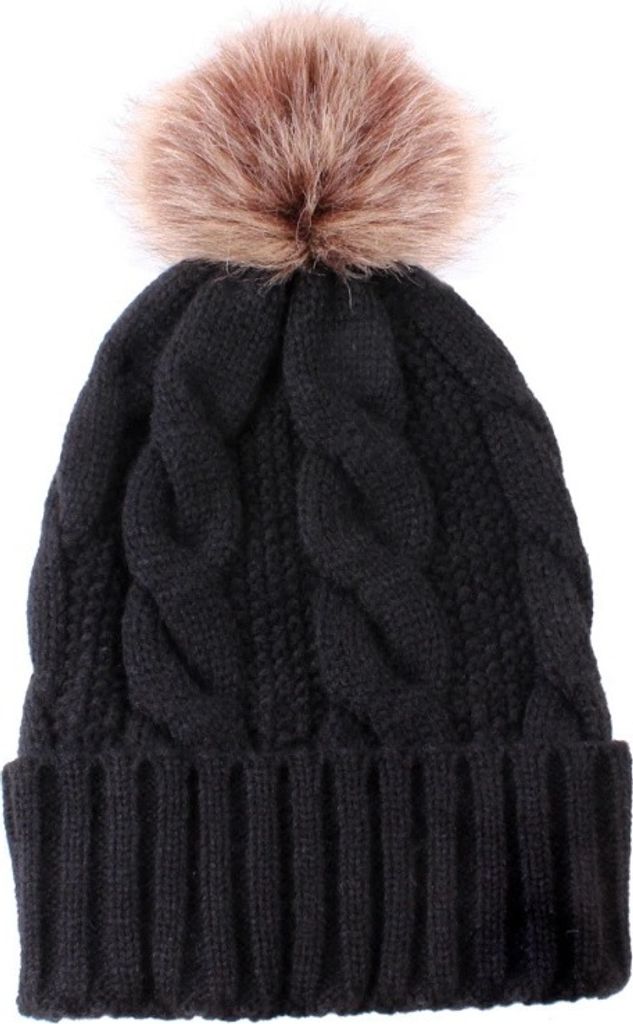 Merry Mütze in Schwarz - Stylisch und Warm für Kalte Tage KP21351
