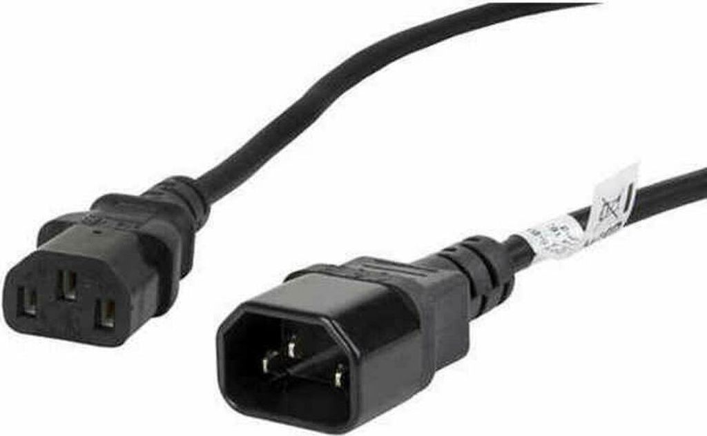 LANBERG IEC 320 C13->C14 1,8m VDE Stromkabel-Verlängerung sc