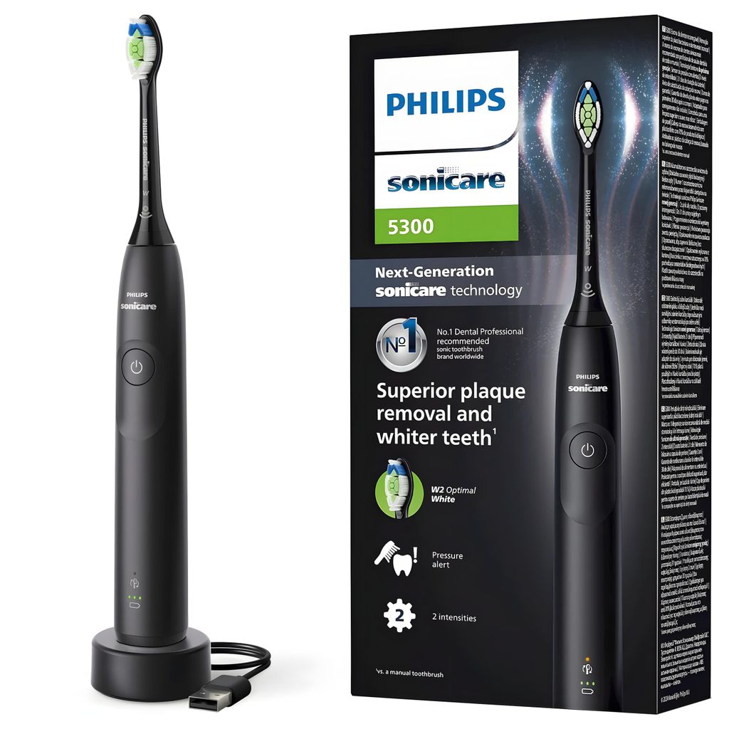 Elektryczna szczoteczka soniczna Philips z serii 5300 Zdjęcie produktu 