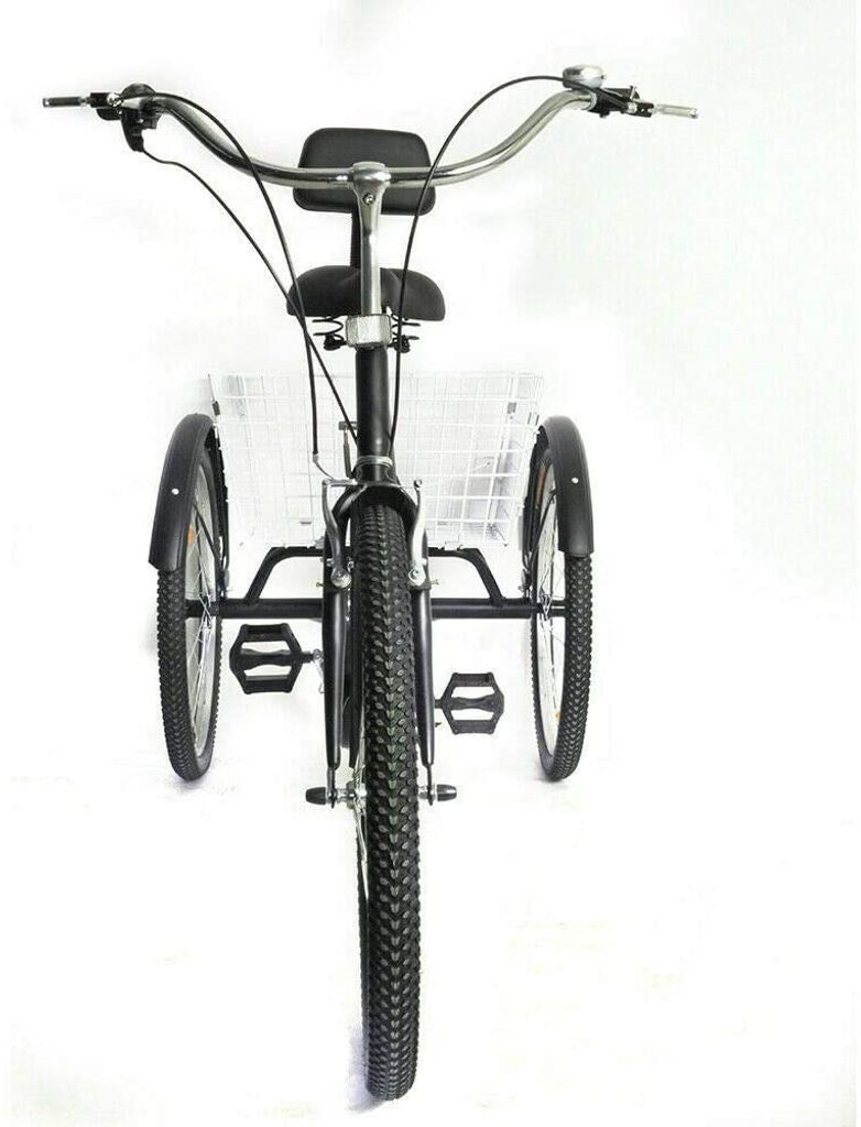 24 Inch 7 Speed Adult 3 Wheel Tricycle Bike s košíkem Obrázek produktu 11