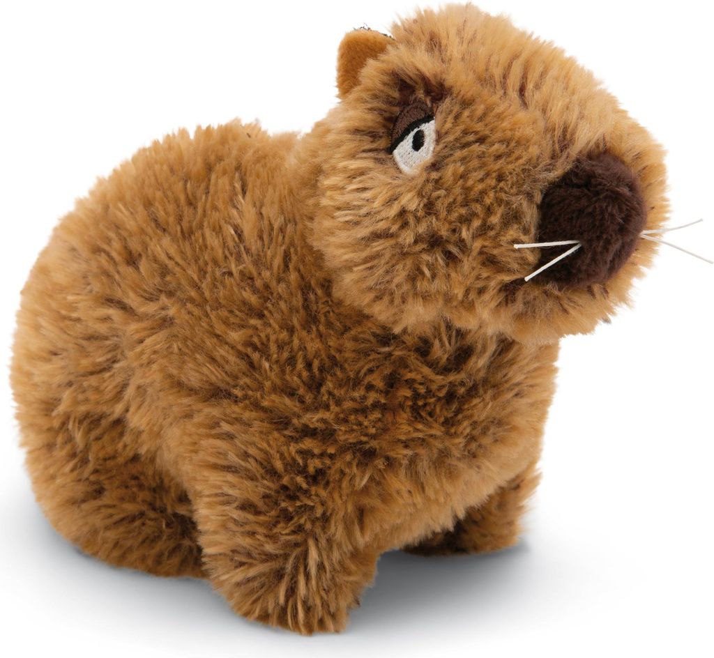 NICI Sitzendes Kuscheltier Capy-Barbara GREEN 12 cm, Spielzeug-Capybara