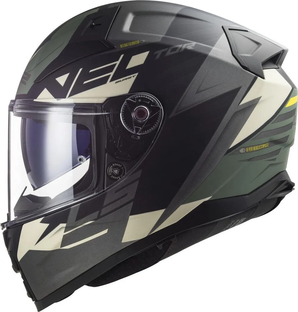 Casque Route LS2 Vector II Absolute pour Longs Trajets Noir XXS - 4