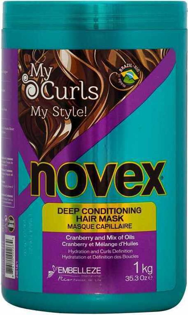 NOVEX My Curls My Locken Haar Maske 1000gr Produktbild 