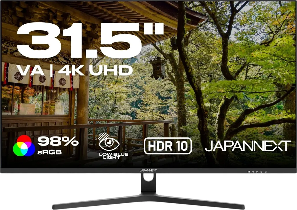 JAPANNEXT 80,0cm JN-V315UHDR 16:9 HDMI/DP UHD - Flachbildschirm (TFT/LCD)