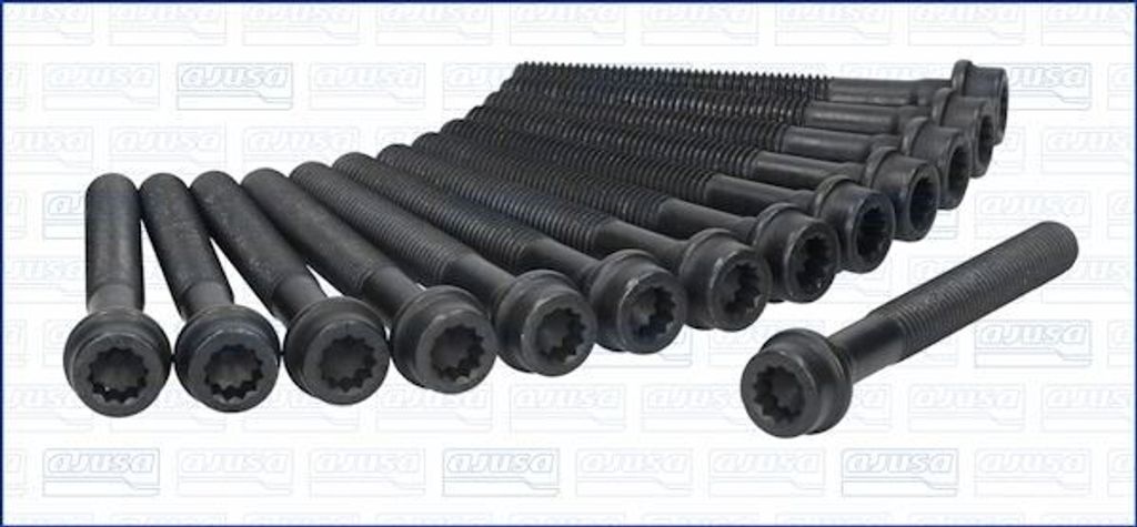 AJUSA 81006300 Zylinderkopfschraubensatz passend für MERCEDES-BENZ 190 (W201) M12