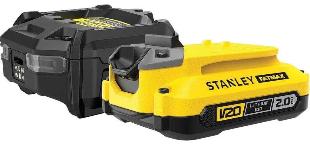 Batterie Lithium 18V Stanley SFMCB10D1-QW 2Ah pour Outils sans Fil