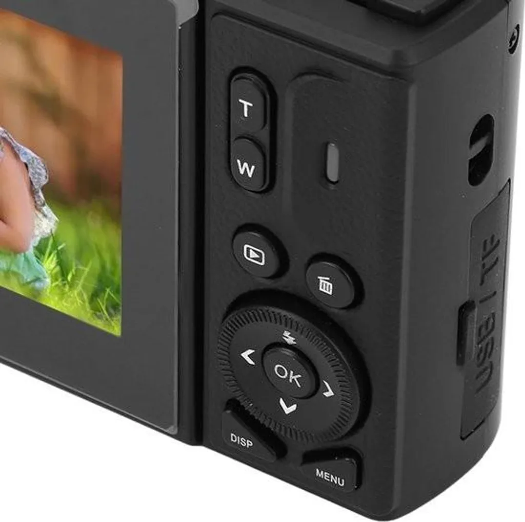 Caméra vlog 4K compacte avec écran rabattable et stabilisation vidéo - 4