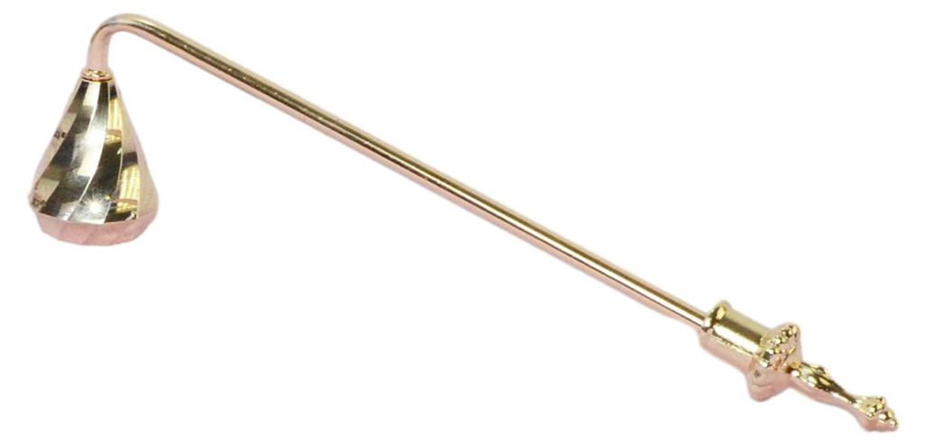 Kerzenlöscher mit langem Griff zum Auslöschen von Kerzendochten und -flammen, dekorative Kerzenabdeckung aus Metall