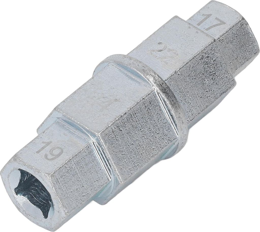 Hex Achse Werkzeug für Motorrad Dedicated Vorderrad Spindel Demontage Schraubenschlüssel 17 19 22 24mm Silber
