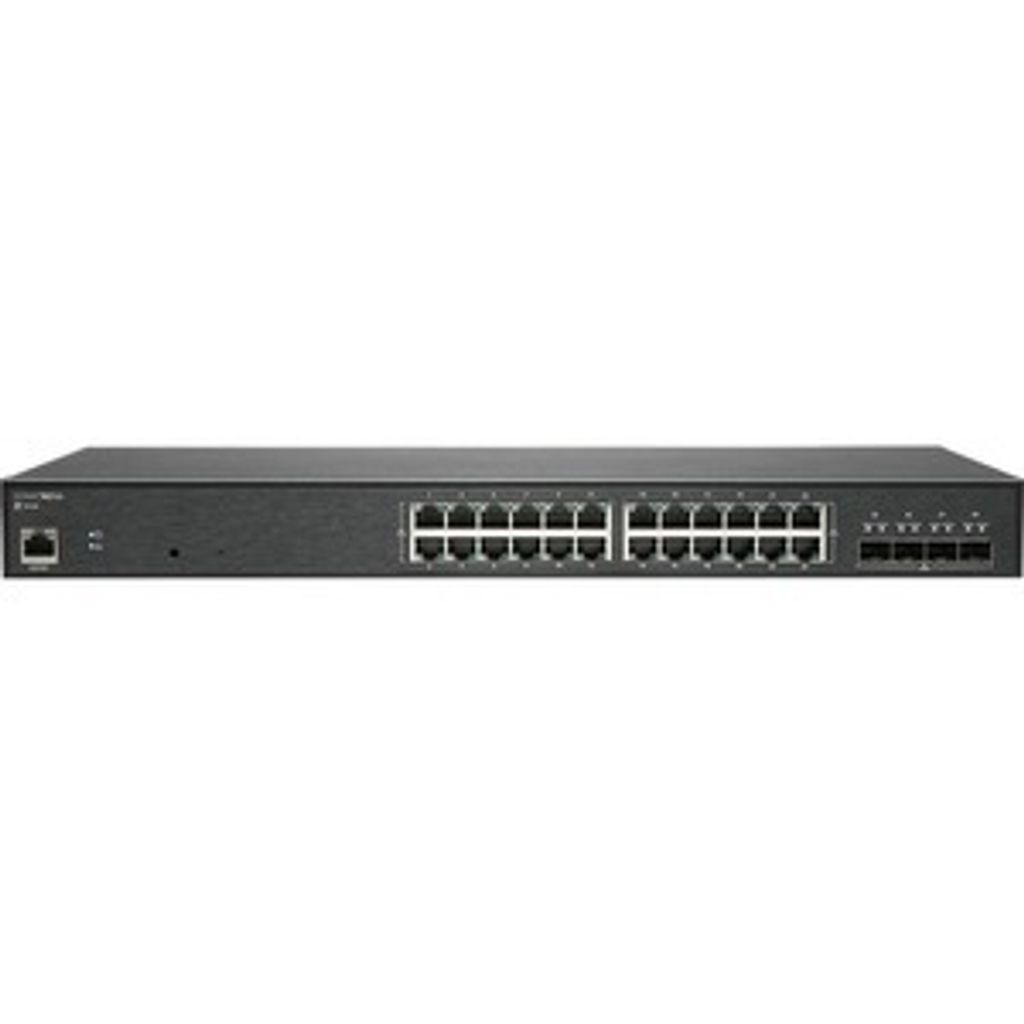 SonicWall Switch SWS14-24 - Switch - managed - 24 x 10/100/1000 + 4 x 10 Gigabit SFP+ - an Rack montierbar