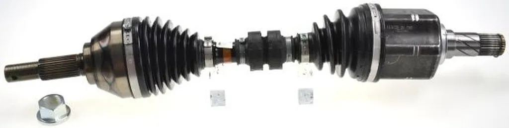 Cardan de transmission 616mm avec écrou SPIDAN pour NISSAN QASHQAI J10