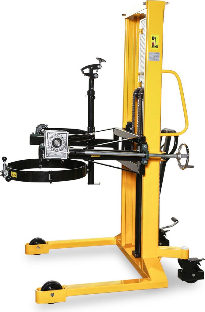 Fasswender OSWALD FS40 - für 208 l DIN-Fässer, 400 kg, Hochhubwagen Fasskipper