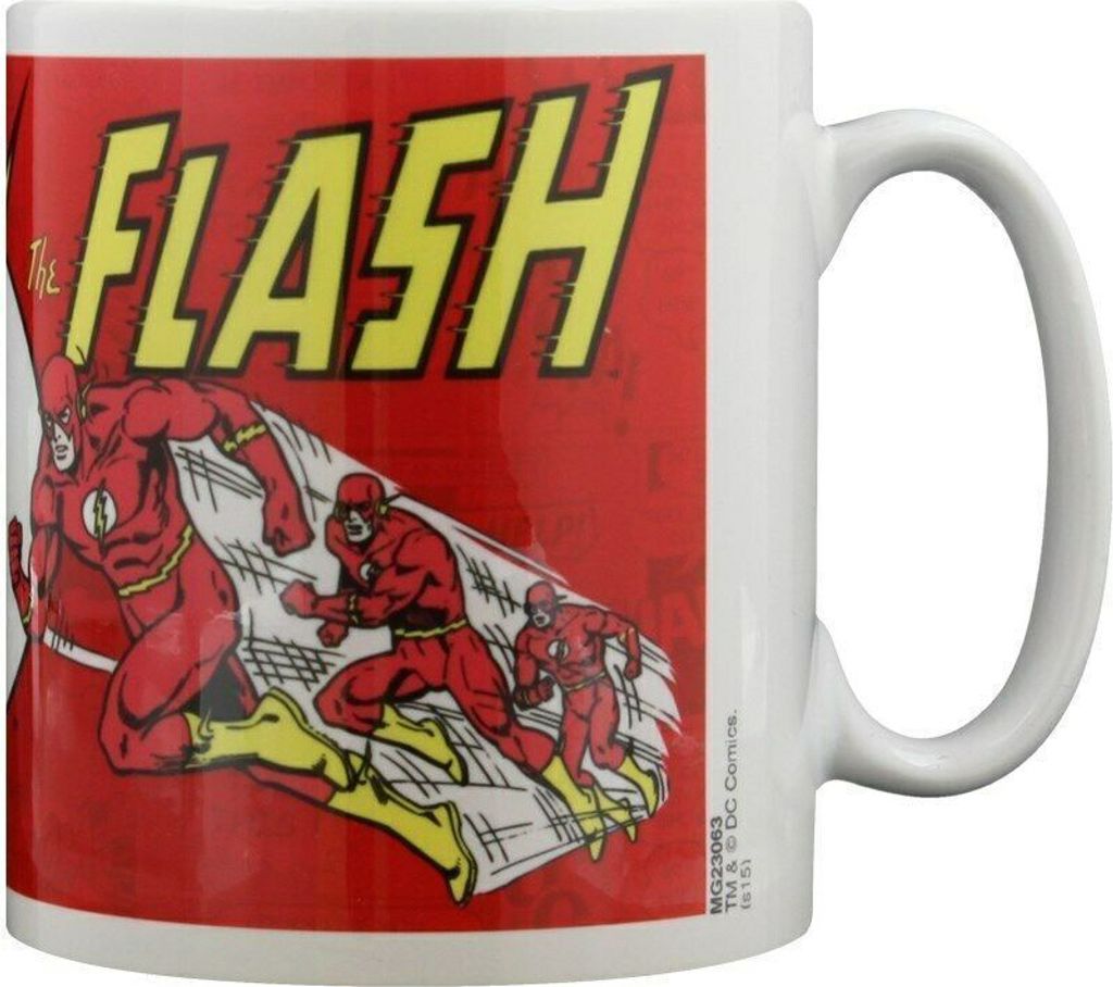 DC Originals - Kaffeebecher PM1744 (Einheitsgröße) (Weiß/Rot/Gelb)