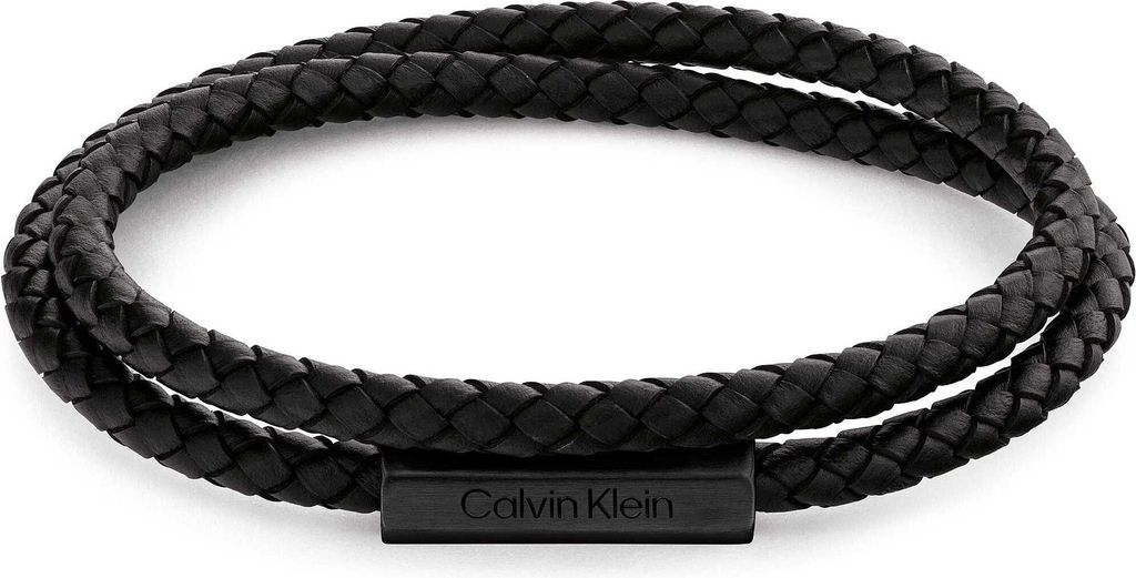 Armbanden Mit Platte Calvin Klein Schwarz Kollektion Architectural - mann