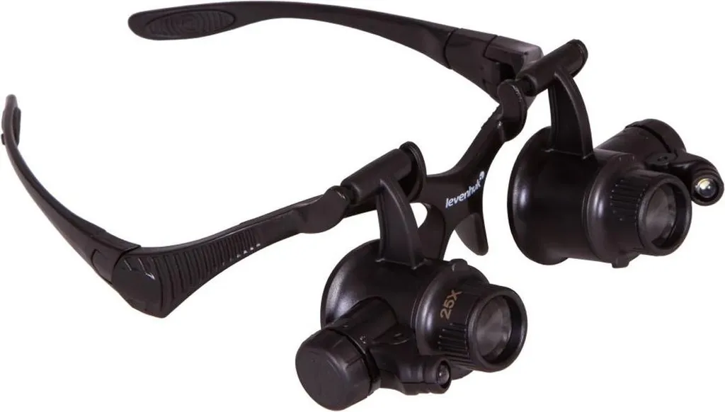 Lunettes Loupes Grossissantes G8 : Grossissement 2.5x à 25x et Lumière