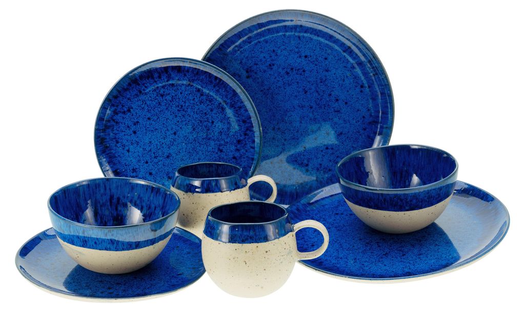 CreaTable, 23636, Deep Blue Sea Blau, Kombiservice 8-tlg, Produktbild 