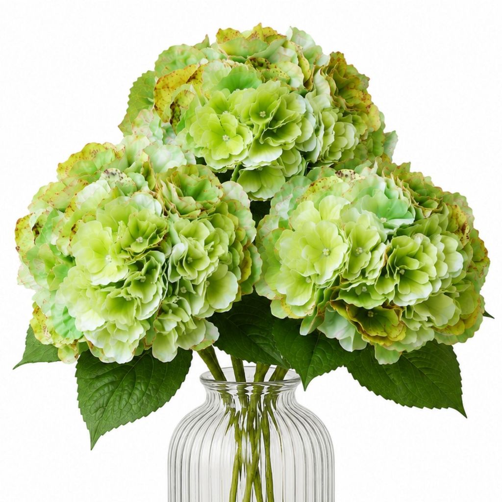 G.blümt Künstliche Hortensien 64 cm lang, Kunstblumen Real Produktbild 