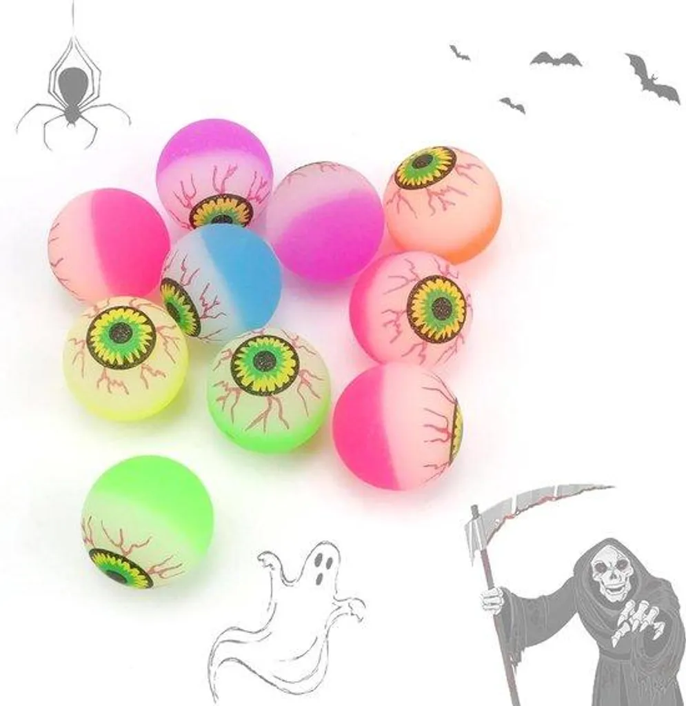Décoration de table Halloween : 10 œufs d'horreur pour animation de fête