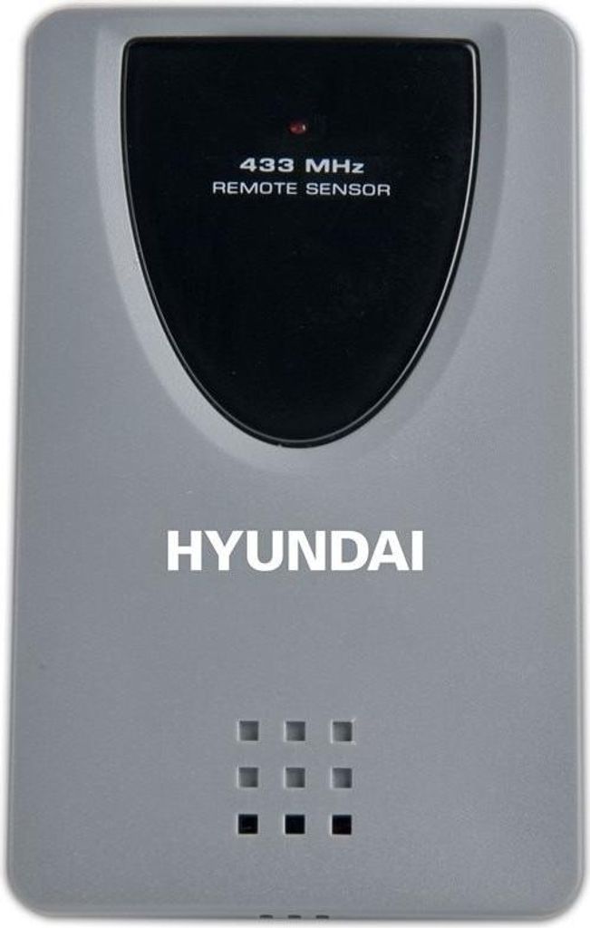 Hyundai WS Senzor 77, Kabellos, 433 MHz, Schwarz, Grau, 65 mm, 25 mm, 100 mm