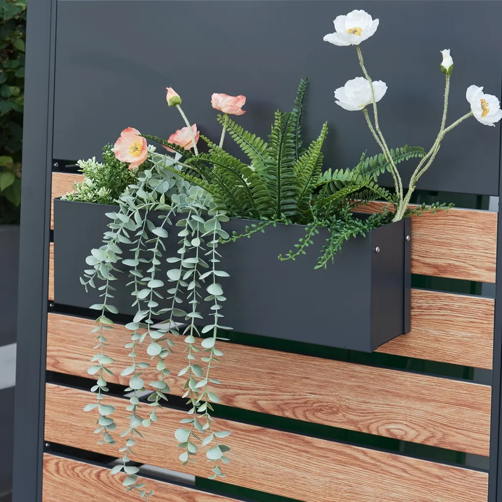 Jardinière de fenêtre 50x12x15cm Achtkarspelen pour Plantes Vertes
