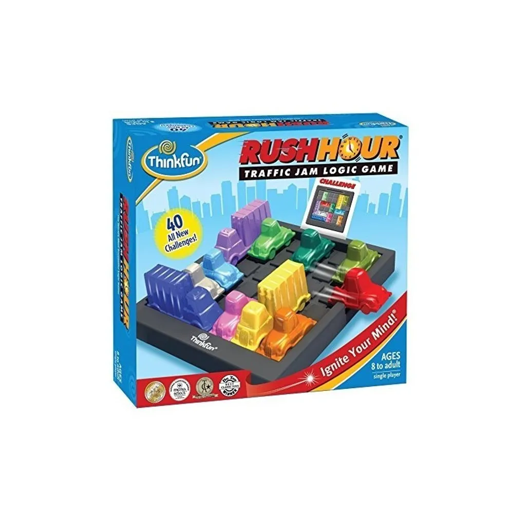 Thinkfun Rush Hour Jeu de Logique et de Réflexion avec 40 Défis Progressifs - 10