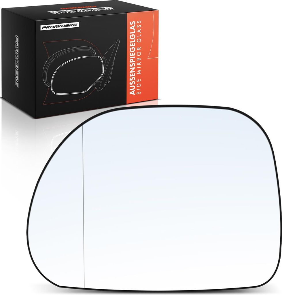 Frankberg 1x Spiegelglas Außenspiegel links für Fiat 500L 351 352 0.9L Bj ab 2012