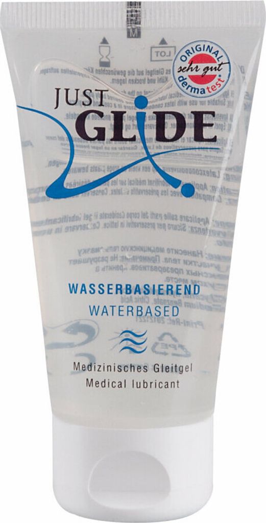 Just Glide auf Wasserbasis 50 ml Gleitgele