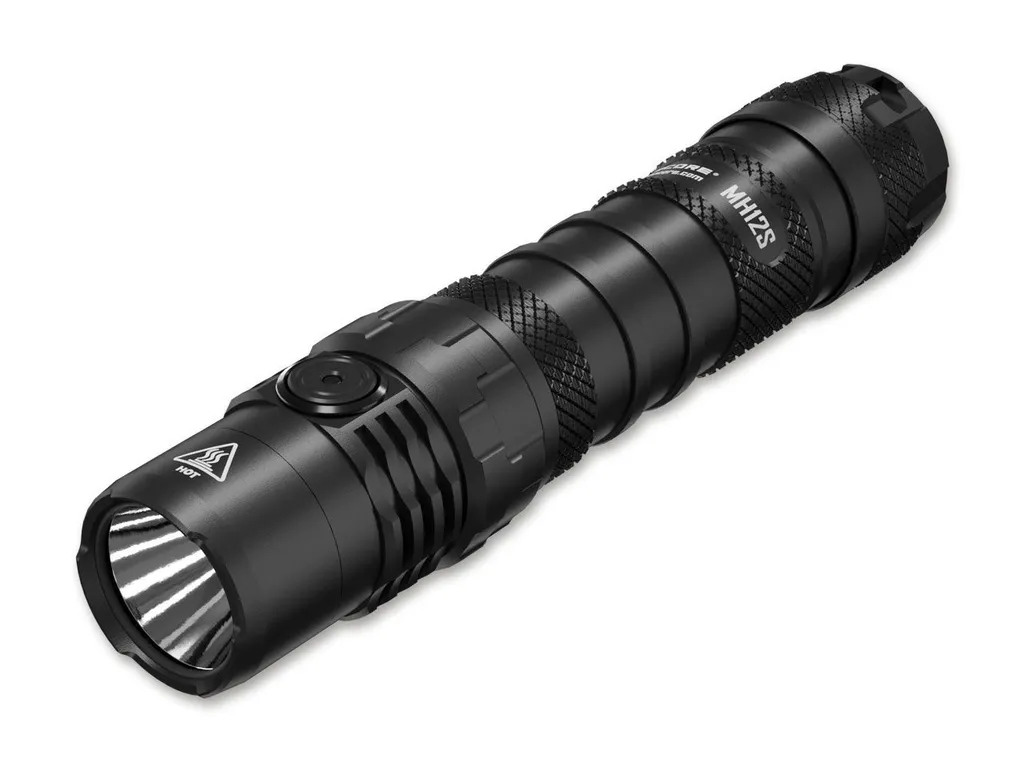 Lampe de poche Nitecore MH12S étanche IP68 batterie 21700 longue portée