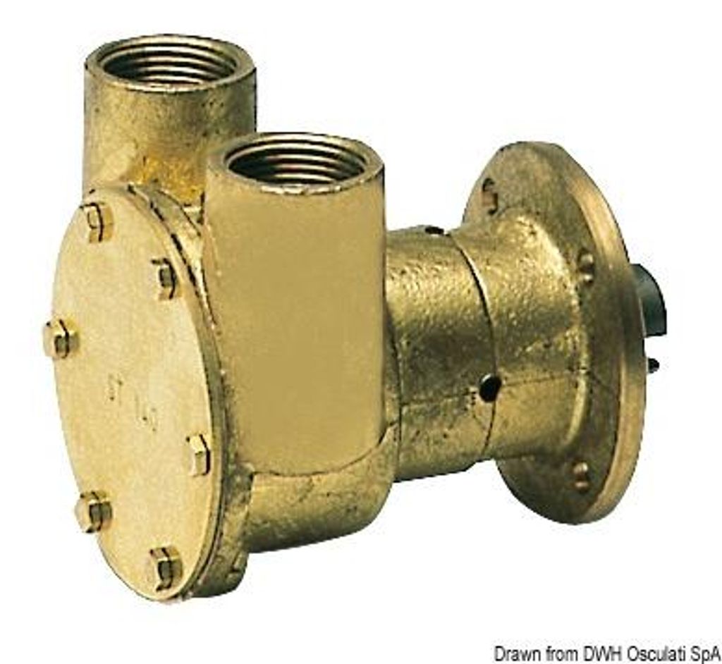 Nauco FPR040 Flanschpumpe - Osculati 16.065.00