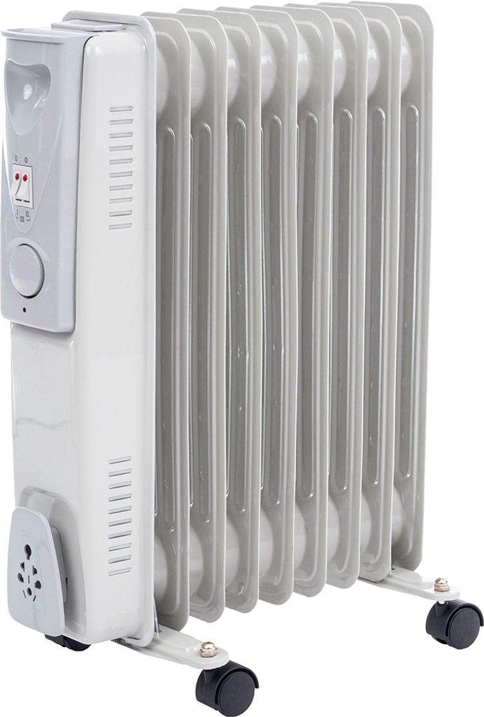 nabbi Elektrický olejový radiátor NB-1011 2000 W - biela Obrázok produktu 