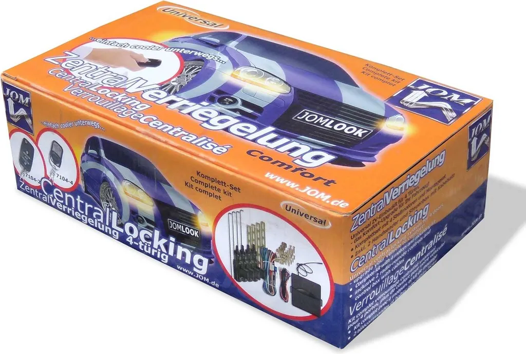 Dimentica le Chiavi: Kit Telecomando Universale JOM per Auto 4 Porte